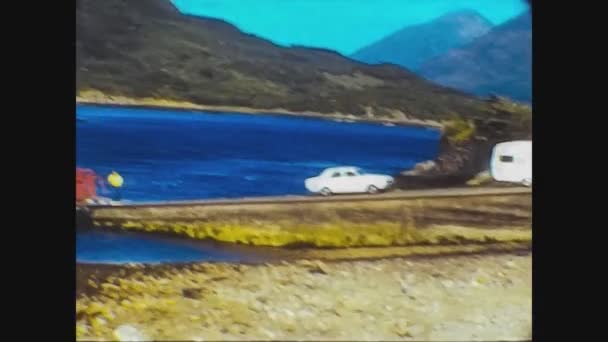Clachan 1969, Flussboot — Stockvideo