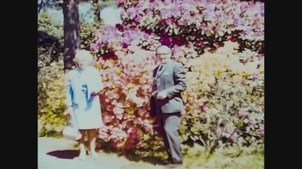 Birascar 1966, Fiore in Giardino dettaglio 3 — Video Stock