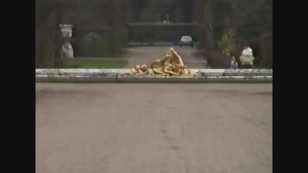 França 1988, Palácio de Versalhes 6 — Vídeo de Stock