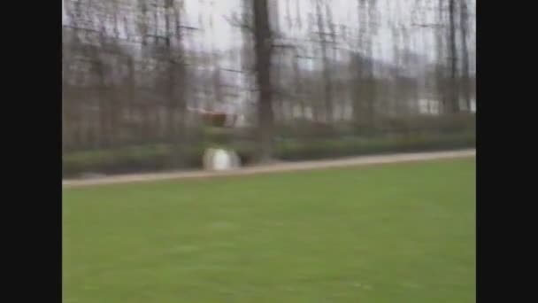 França 1988, Palácio de Versalhes 9 — Vídeo de Stock