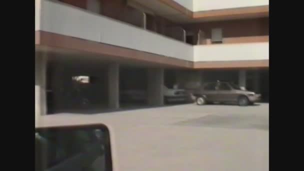 意大利，1988年，Bibione避暑胜地 — 图库视频影像