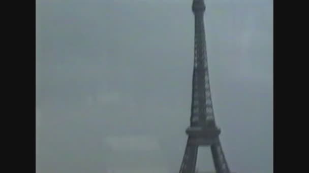 Francia 1988, Viajar por París 15 — Vídeos de Stock