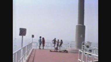 İtalya 1988, Lignano 2 'de Tatildeki İnsanlar