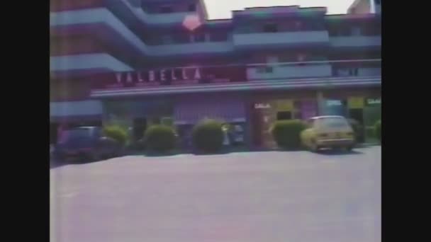 意大利，1988年，80年代的老巴士 — 图库视频影像
