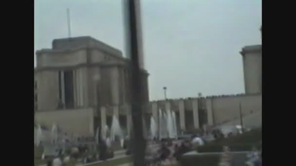 Francja 1988, Podróżowanie wzdłuż Paryża 16 — Wideo stockowe