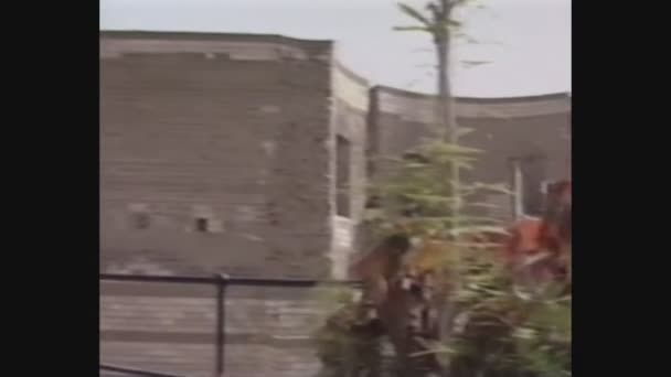 Egitto 1988, Moschea dettaglio esterno 2 — Video Stock