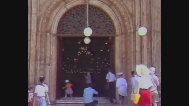 Egypt 1988, Msosque madrassa of sultan hassan 7 — Stockvideo