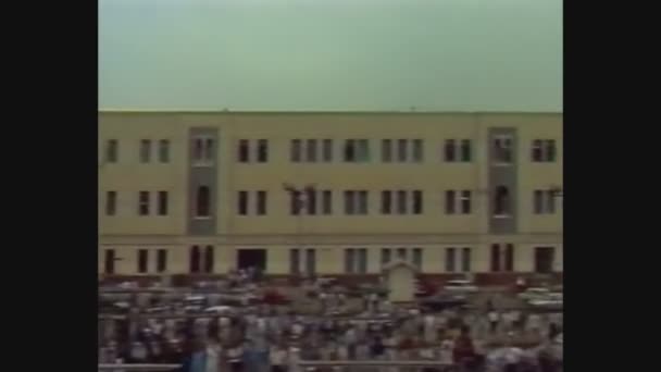 Ägypten 1988, Bahnhof der Stadt Kairo — Stockvideo
