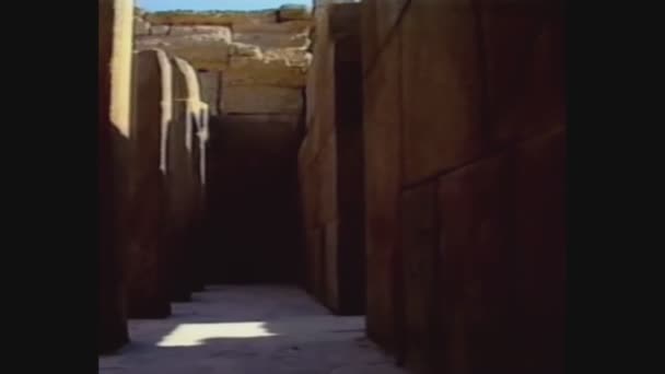 Egitto 1988, Piramidi di giza 7 — Video Stock