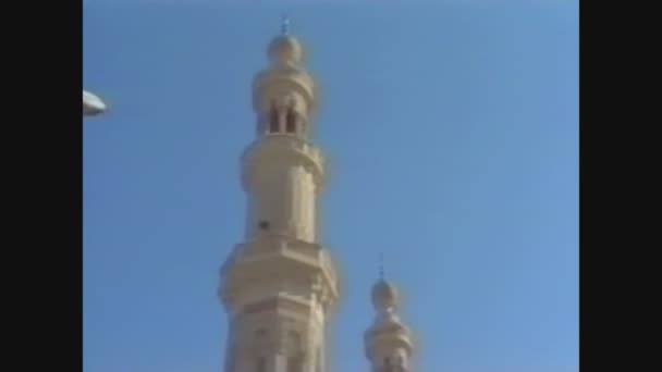 Египет 1988 год, Минарет Табия — стоковое видео
