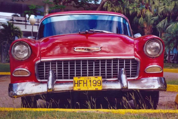 Havana Cuba Сентября 1979 Классический Автомобиль Гаване — стоковое фото