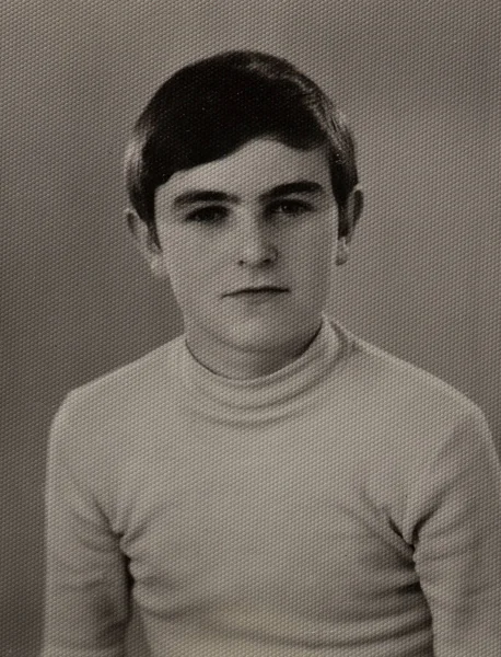 Villanova Del Ghebbbo Talya Nisan 1954 Lerdeki Genç Çocuğun Portresi — Stok fotoğraf