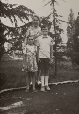 VILLANOVA DEL GHEBBBO, İtalya Haziran 1964: 60 'lardaki aile anıları