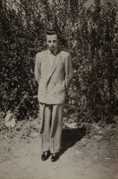 Lan Talya Eki 1949 Larda Şadamı Portresi — Stok fotoğraf