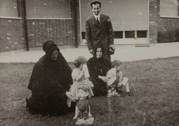 Asiago Italia Giugno 1956 Ricordi Famiglia Negli Anni — Foto Stock