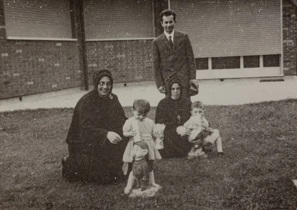 Asiago Italia Giugno 1956 Ricordi Famiglia Negli Anni — Foto Stock