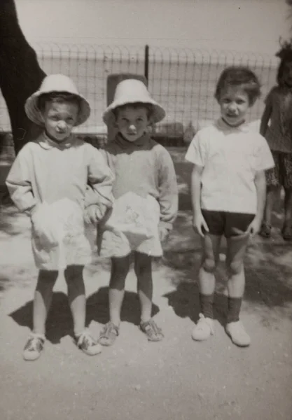 Villanova Del Ghebbo Italië September 1962 Gezinsherinneringen Jaren Zestig — Stockfoto