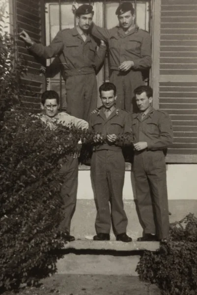 Рим Италия Март 1951 Мальчики Время Военной Подготовки — стоковое фото