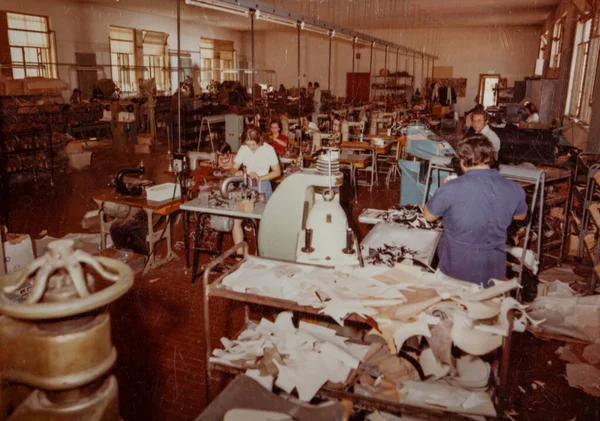 Вилланова Габбо Италия Марта 1966 Года Фабричные Рабочие Годы — стоковое фото