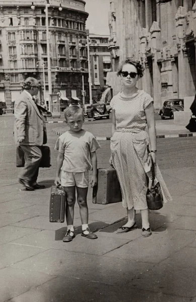 Milão Itália Junho 1959 Emigrou Para Milão Nos Anos — Fotografia de Stock