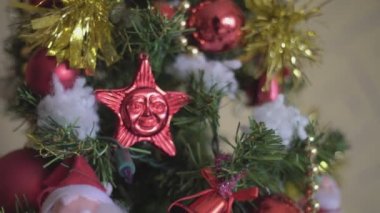 Noel ağacında Noel süslemeleri