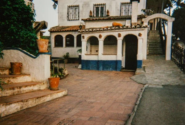 Lisbona Portogallo Maggio 1985 Caratteristico Villaggio Portoghese — Foto Stock