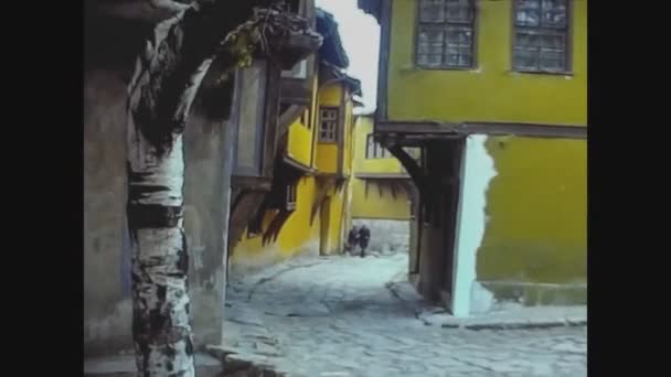 Βουλγαρία 1976, Φιλιππούπολη άποψη στη Βουλγαρία σε 70 's 6 — Αρχείο Βίντεο