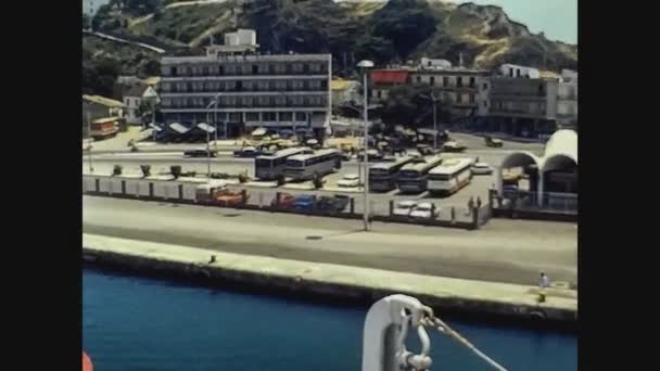 希腊1978年，科孚港5 — 图库视频影像