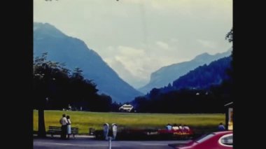 İsviçre 1975, Interlaken dağ manzarası 5