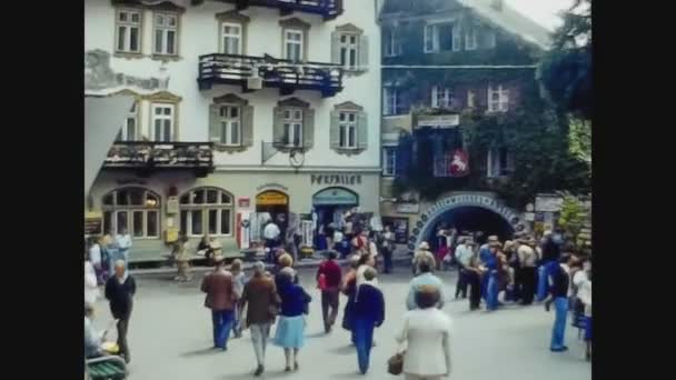 Austria 1975, Sankt Wolfgang view 6 — Stock Video