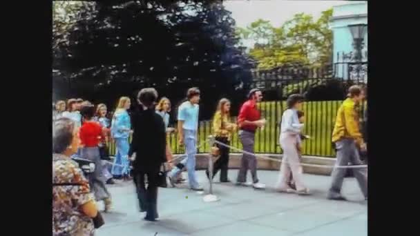 EUA 1974, Washington vista rua 2 — Vídeo de Stock