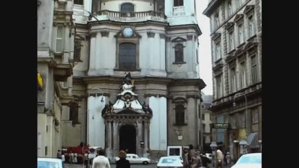 Autriche 1974, Vienne vue de rue 21 — Video