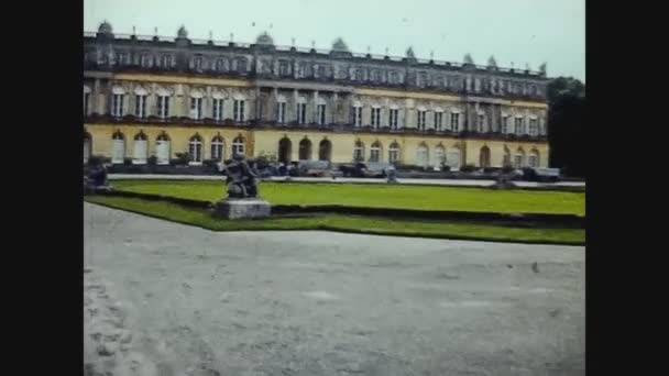Германия 1975, замок II — стоковое видео
