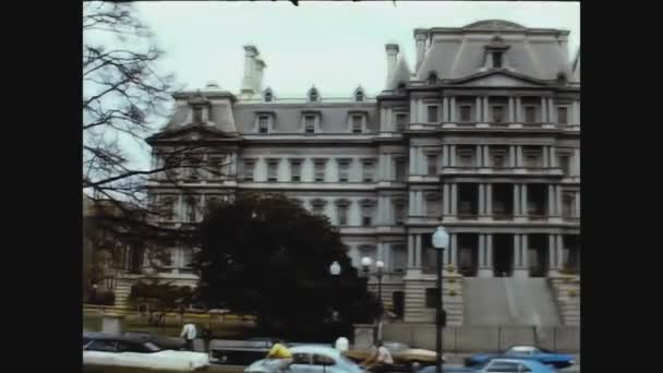 ABD 1974, Washington 'daki Başkan Parkı — Stok video