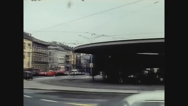 Austria 1974, Viena street view — Vídeos de Stock