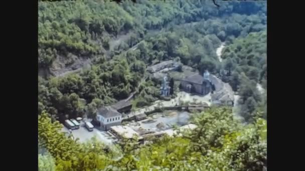 Bulgarije 1975, klooster Drjanovski — Stockvideo