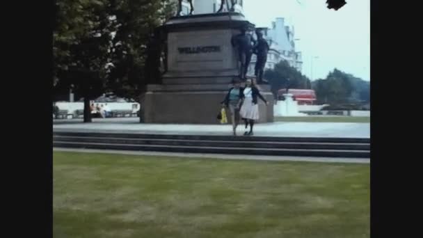 Великобритания 1979, Hyde Park view 3 — стоковое видео