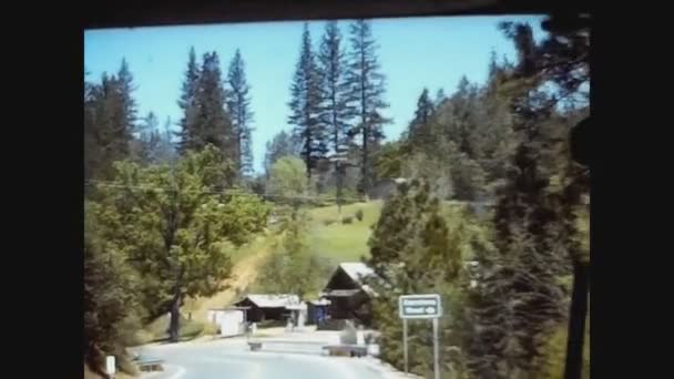 Καλιφόρνια 1978, Yosemite Park View σε 70 's 2 — Αρχείο Βίντεο