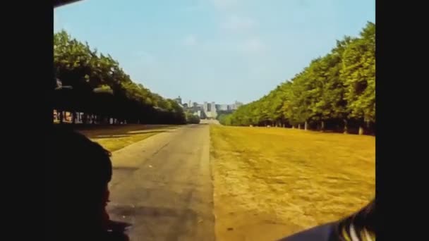 Velká Británie 1974, Windsor castle 7 — Stock video