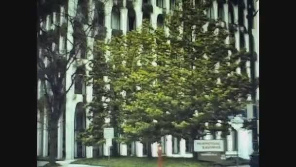 ロサンゼルス、アメリカ1979年、ロサンゼルスのストリートビュー12 — ストック動画