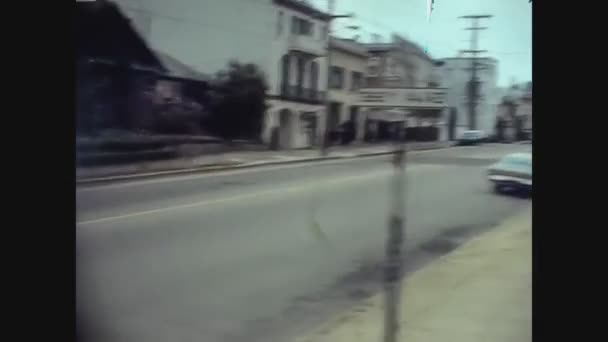 São Francisco, EUA 1979, São Francisco vista de rua 5 — Vídeo de Stock