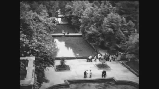 Ιταλία 1975, Villa d 'Este in Tivoli 9 — Αρχείο Βίντεο