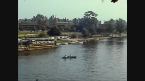 Reino Unido 1979, Londres Thames view 5 — Vídeo de Stock