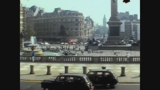 Reino Unido 1979, Piccadilly circus in London 3 — Vídeos de Stock