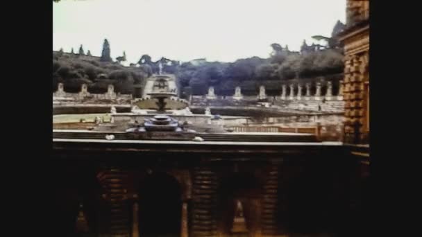Italy 1975, Villa d'Este in Tivoli 20 — Stock Video