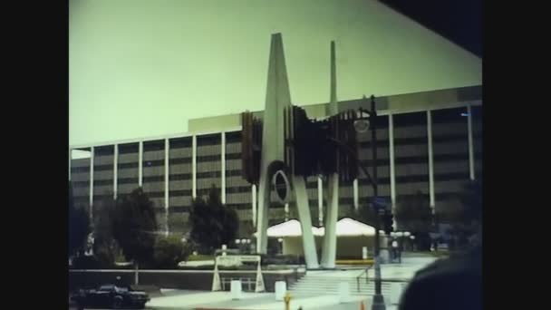 ロサンゼルス、アメリカ1979年、ロサンゼルスのストリートビュー16 — ストック動画