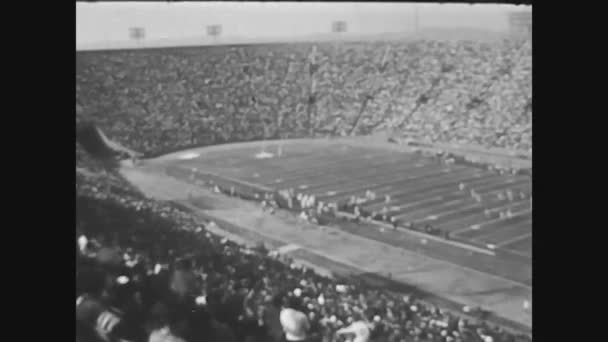 Los Angeles, USA 1979, Los angeles Stadium 2 — Stock Video