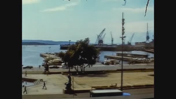 Norwegen 1979, Osloer Hafen und Meerblick 3