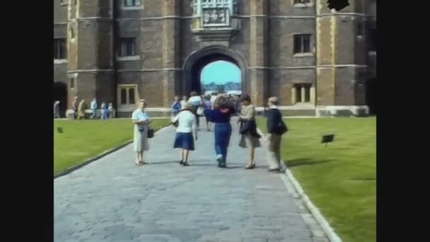 Reino Unido 1979, Hampton Court palace 6 — Vídeo de Stock