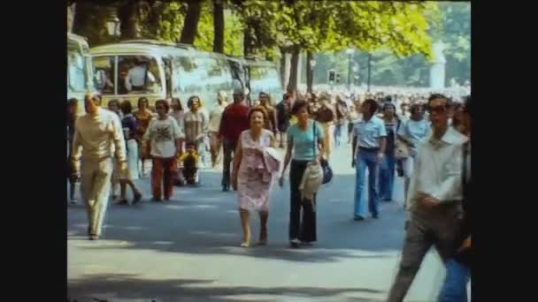 Reino Unido 1974, Londres vista rua 5 — Vídeo de Stock